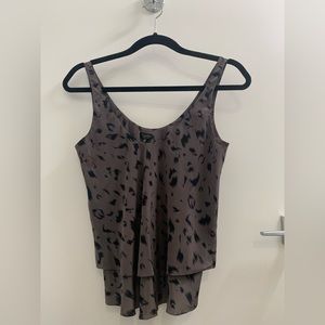 ARITZIA T Babaton 100% Silk ruffled tank top in XS